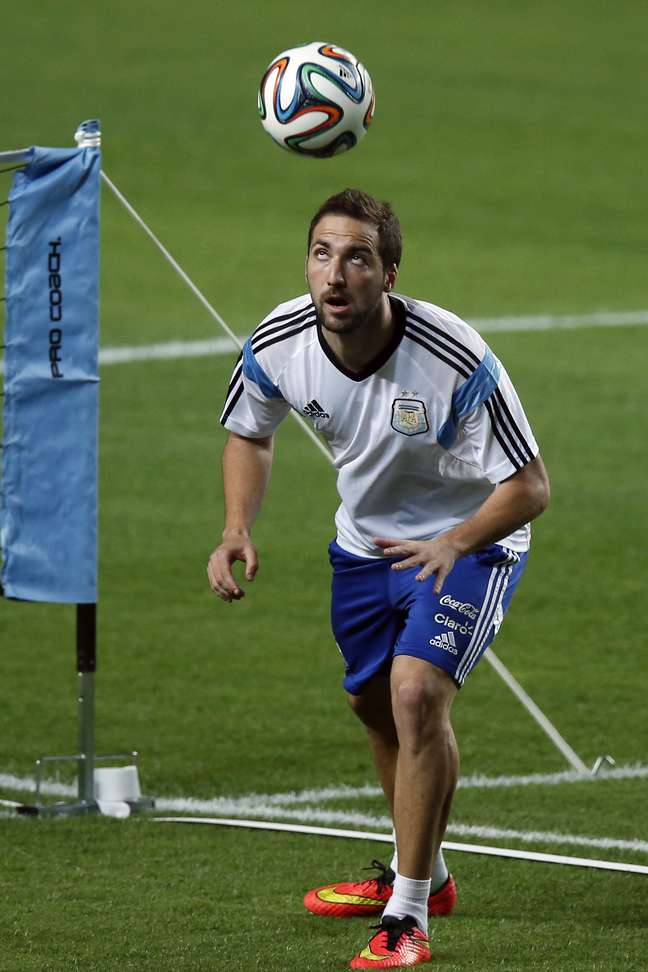 Higuaín retorna à equipe argentina para enfrentar o Irã no sábado