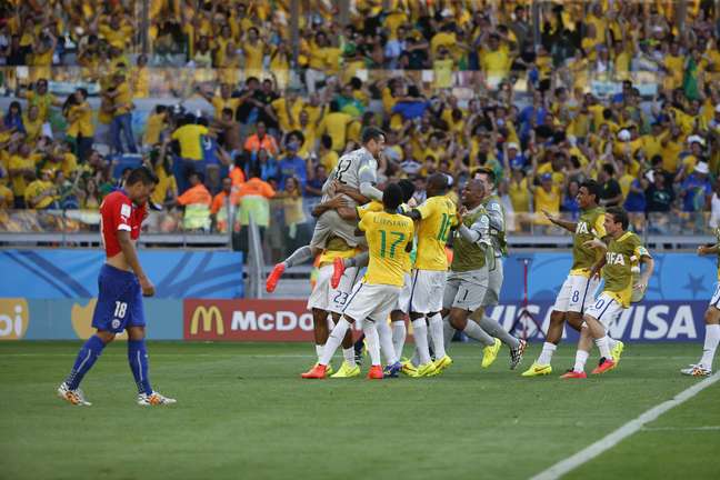 <p>Brasil sofreu, mas confirmou classificação às quartas de final</p>