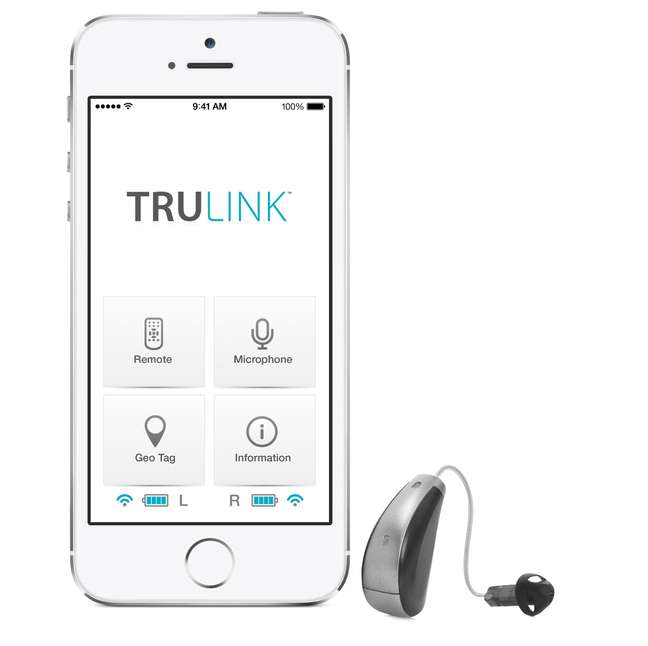 <p>Por meio do aplicativo TruLink, usuário pode ouvir ligações, músicas e vídeos direto em seu aparelho auditivo</p>