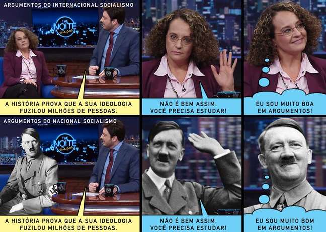 Gentili compara Luciana Genro a Hitler; candidata rebate