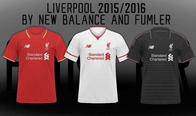 uniforme do liverpool 2015