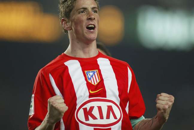 Fernando Torres surgiu brilhando pelo Atlético