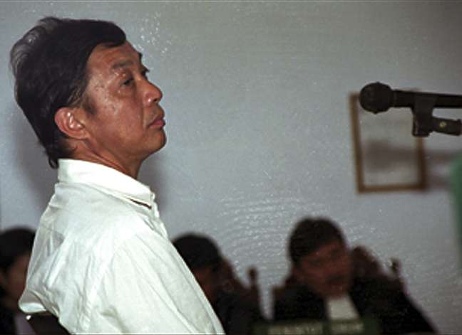 O holandês Ang Kiem Soei, que, assim como o brasileiro Marco Archer Moreira, foi fuzilado na Indonésia, em foto de 2003