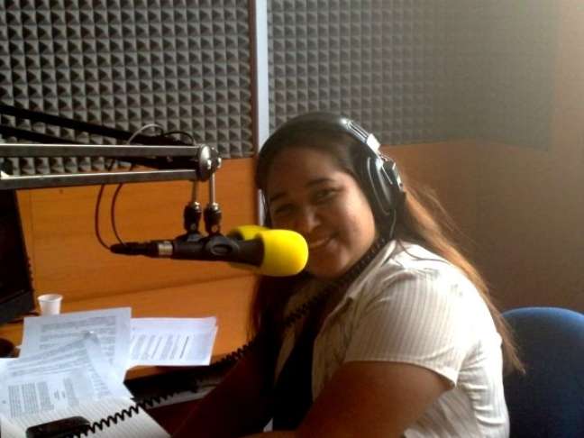 Diangela Lugo trabalha no jornal Notitarde, apropriado pelo governo no início do ano