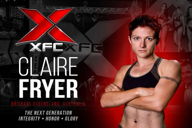 Claire Fryer foi contratada para terceira temporada do XFC