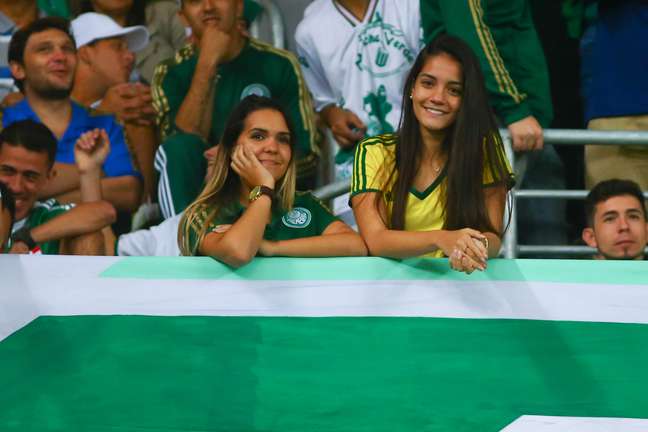 Torcida do Palmeiras vem comparecendo ao Allianz Parque