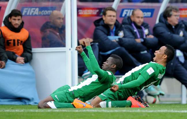 Nigéria virou o placar no primeiro tempo, mas não segurou o resultado
