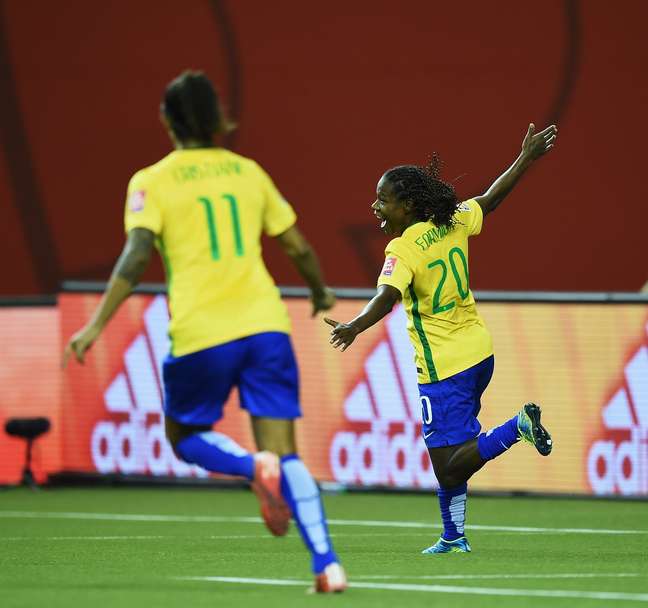 Formiga abriu o placar para Seleção Brasileira no Canadá