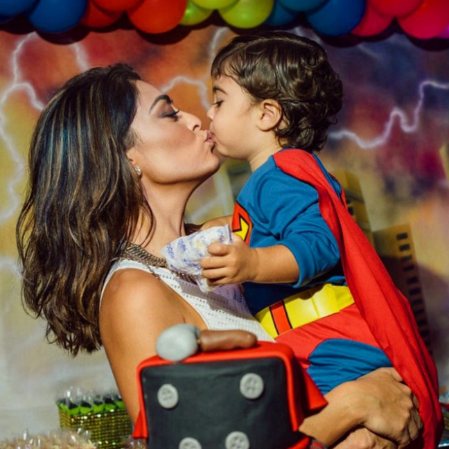 Juliana Paes posta no Instagram declaração de amor ao filho Antônio, que recentemente completou 2 anos