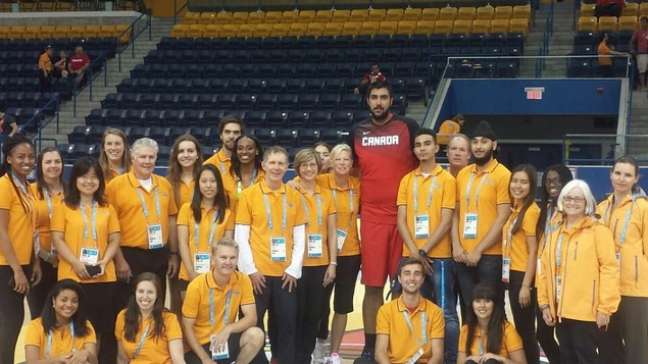 Voluntários dos Jogos Pan-Americanos de Toronto