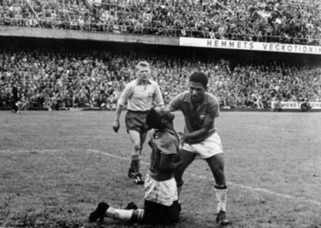 Garrincha e Pelé nunca perderam um jogo juntos pela Seleção
