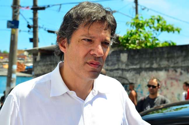 O prefeito Fernando Haddad recebeu apoio do PR à sua reeleição em São Paulo