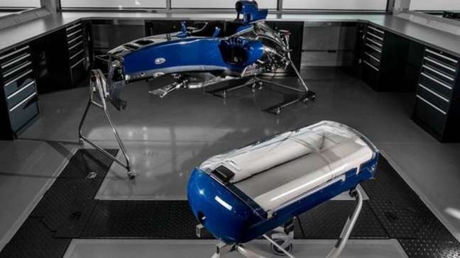 O carrinho Babypod da Williams deve muito à tecnologia dos carros da F1 