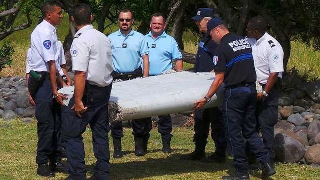 Parte da asa da aeronave foi encontrada na ilha de Reunion, território francês situado no sudeste da África