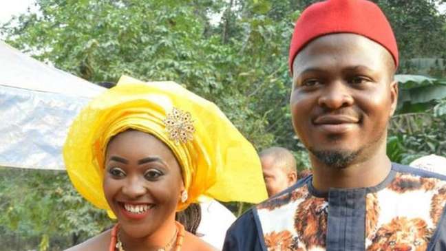 "Foi amor à primeira vista", diz Sophy Ijeoma sobre o momento em que conheceu futuro marido pessoalmente | Foto: Chidimma Amedu