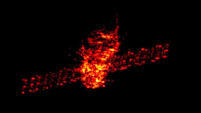 Foto mostra nave espacial chinesa perdida em queda no caminho de volta à Terra 