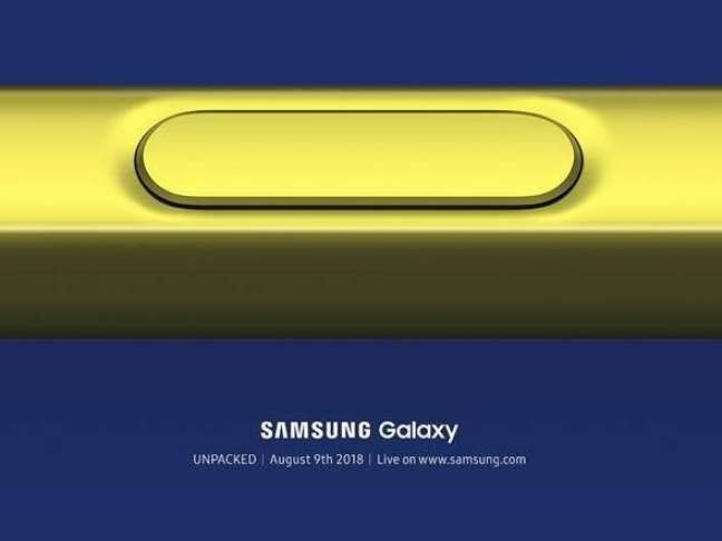 Reprodução do convite da Samsung para o evento nova-iorquino (Imagem: Reprodução / Samsung)