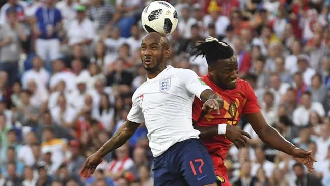 Delph foi titular na derrota da Inglaterra para a Bélgica pela última rodada do grupo (foto: AFP)