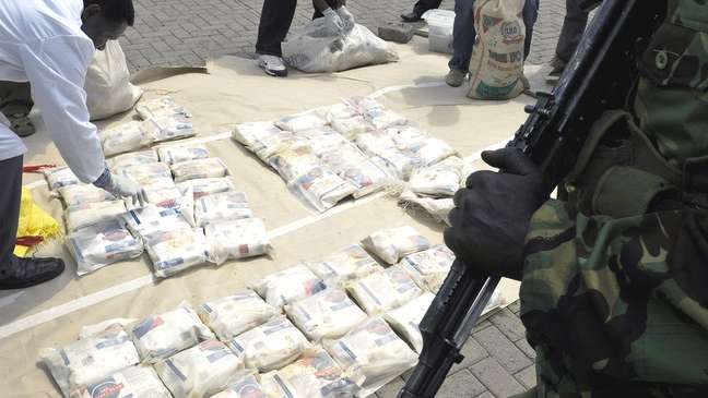 Reforço no combate às drogas no leste da África empurrou o tráfico para o sul do continente