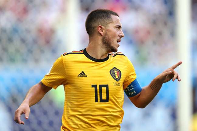 Hazard marcou um dos gols da vitória da Bélgica sobre a Inglaterra na disputa do 3º lugar