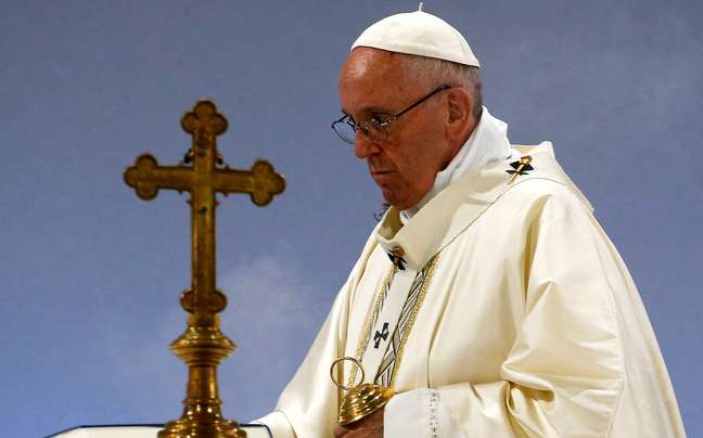 O Papa Francisco, líder máximo da Igreja Católica
