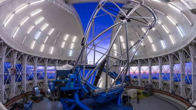 O telescópio Gemini Norte; descoberta contribui para entendimento do Big Bang