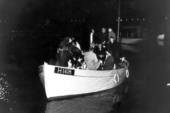 Barco de pesca usado nos resgates de judeus na Dinamarca
