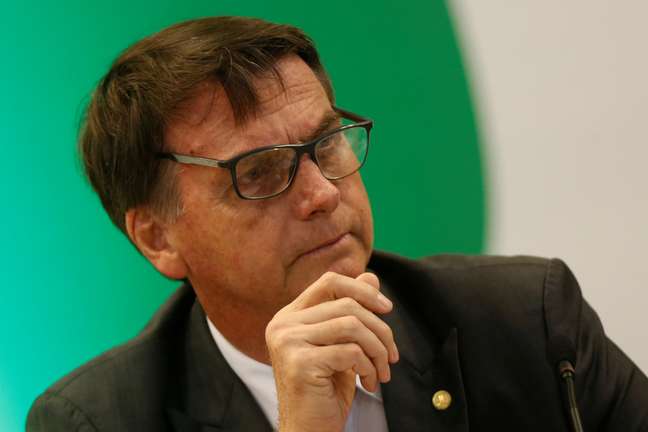 Bolsonaro, durante reunião em Brasília 14/11/2018 REUTERS/Adriano Machado 