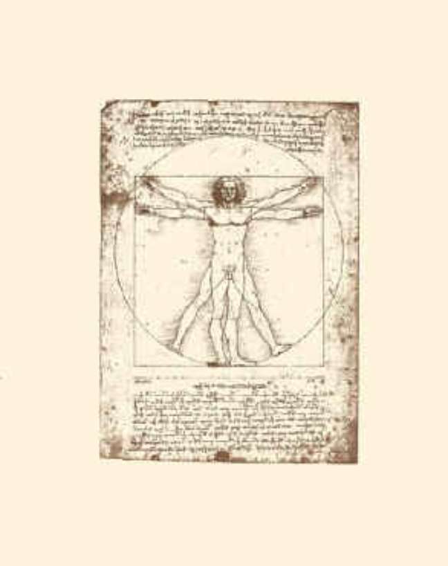 O Homem é o centro de tudo (L. da Vinci)