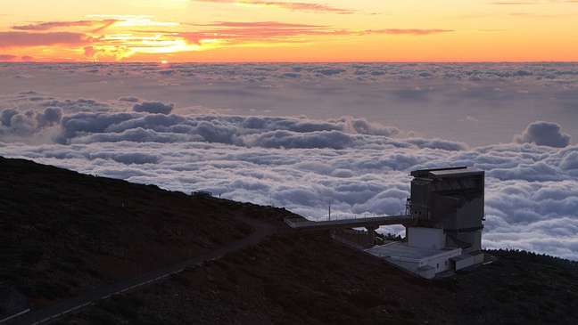 As observações foram feitas no Telescópio Nacional Galileu, nas Ilhas Canárias