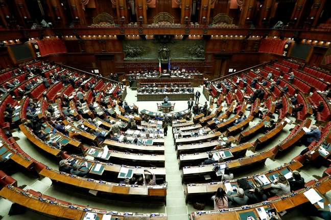 Plenário da câmara baixa do Parlamento italiano
29/12/2018
REUTERS/Remo Casilli