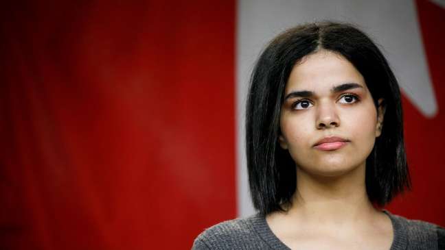 Jovem saudita Rahaf Mohammed al-Qunun, que escapou de casa em janeiro e obteve asilo no Canadá