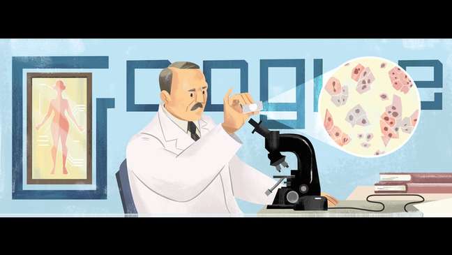 O Google homenageou o médico grego no 136º aniversário de seu nascimento