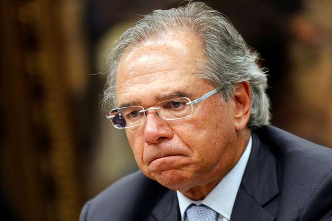 Ministro da Economia, Paulo Guedes, em Brasília 
08/05/2019
REUTERS/Adriano Machado