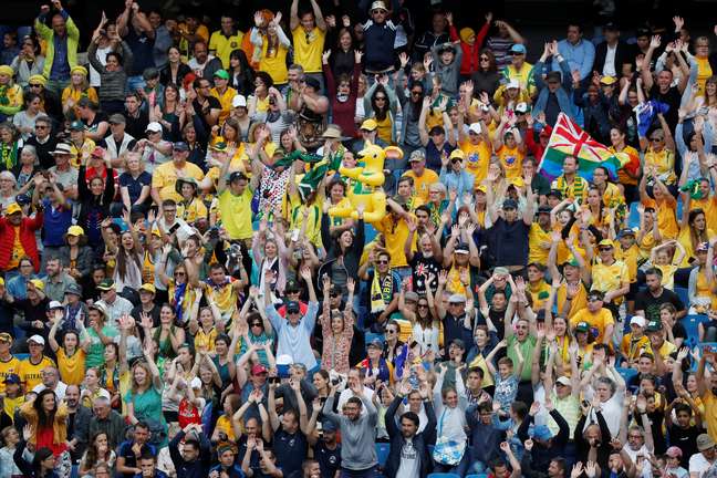  Australia x Brazil  no  Stade de La Mosson, Montpellier 13/6/2019   REUTERS/Eric Gaillard
