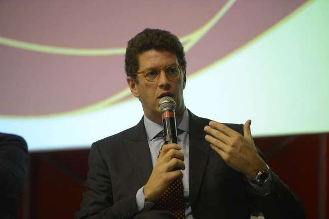 O ministro do Meio Ambiente, Ricardo Salles