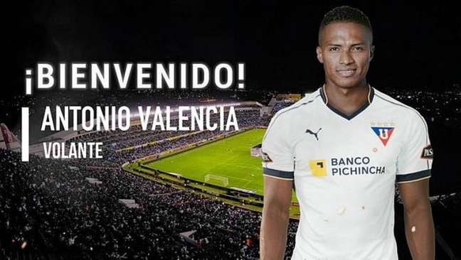 Antonio Valencia é anunciado como reforço da LDU