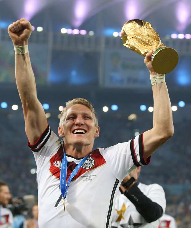 Schweinsteiger foi campeão mundial com a Alemanha em 2014