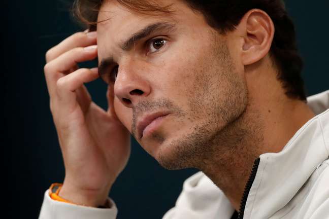 Nadal concede entrevista coletiva no Masters 1000 de Paris
02/11/2019
REUTERS/Christian Hartmann