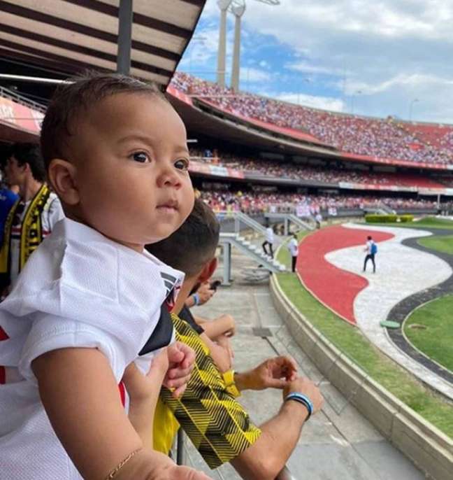 Rogério Ceni da Silva, filho de Aloísio Chulapa, esteve na Legends Cup - FOTO: Reprodução/Instagram