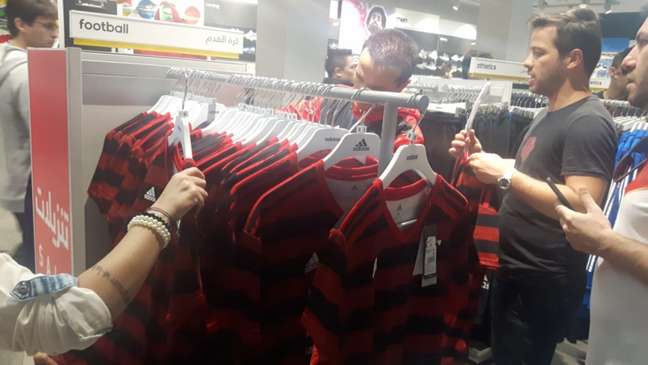 flamengo camisas vendidas