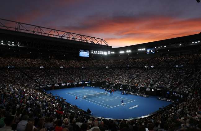 Rod Laver Arena, o palco principal do Aberto da Austrália de tênis
27/01/2019
REUTERS/Edgar Su