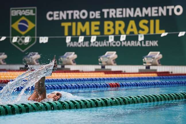 A seletiva olímpica da natação brasileira foi cancelada por conta do adiamento dos Jogos de Tóquio (Foto: Divulgação)