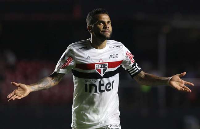 Daniel Alves é o melhor jogador do São Paulo em 2020 - FOTO: Rubens Chiri/saopaulofc.net