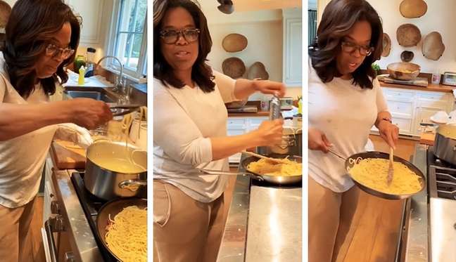 Oprah Winfrey passou a fazer 'lives' de seu cotidiano para se comunicar com os fãs