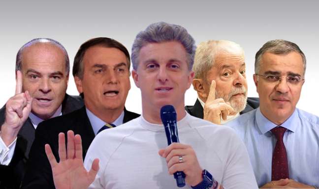 Luciano Huck entre Marcelo de Carvalho, Bolsonaro, Lula e Kennedy Alencar: críticas de todos os lados contra o potencial presidenciável