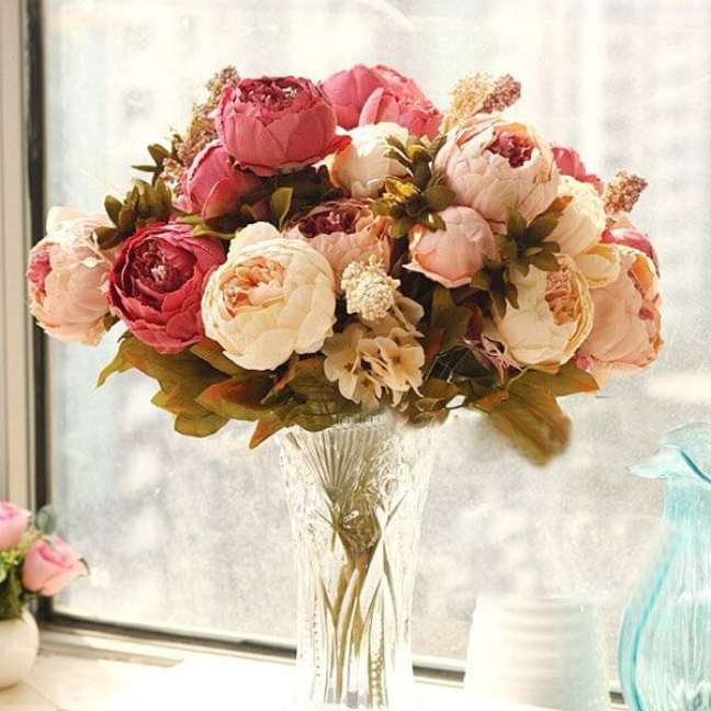44. As flores de Peônias apresentam um perfume suave. Fonte: Pinterest