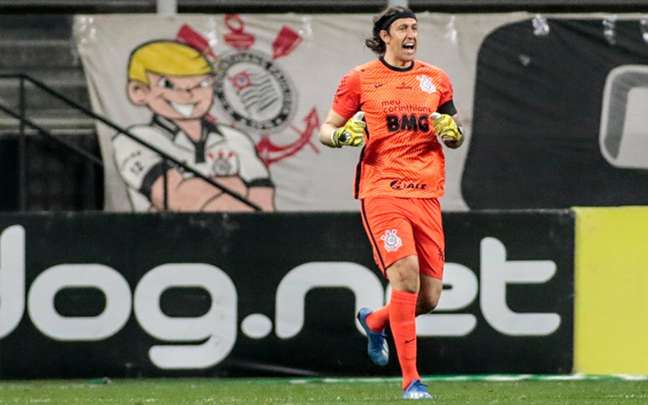 Cássio foi o nome da partida contra o Palmeiras - Foto: Rodrigo Coca/Corinthians