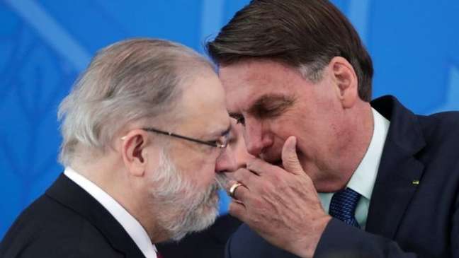 Membros do MPF têm demonstrado insatisfação com a suposta proximidade entre Aras e Bolsonaro