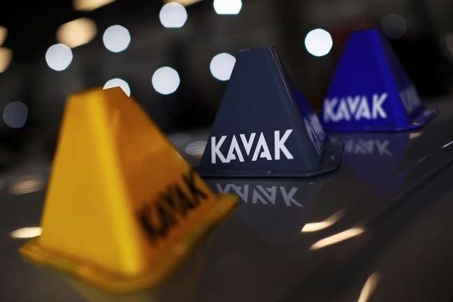 Logotipo da Kavak. 25/5/2020. REUTERS/Edgard Garrido